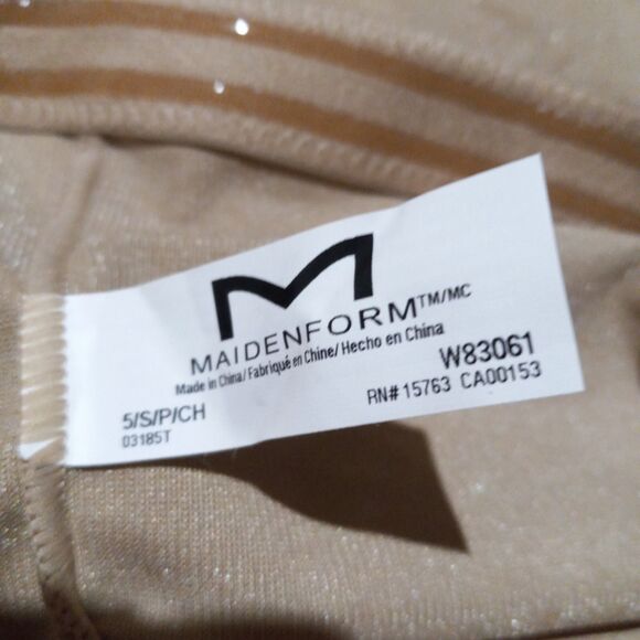 Maidenform Flexees High Waist Brief-Small-Ultra Firm-Cooling-Shaping-Neutral-NEW - Picture 7 of 8